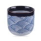 Orbicular Wave Pattern Ceramic Candle Cups Home Decorations Candle Containers 190ml  | RHE®