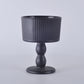 Black Glass Candle Holder Cup Clinker Candle Cup Candle Containers  | RHE®